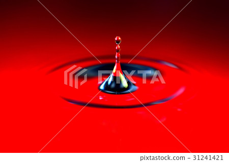 水滴 water drop 水紋 水珠 水面 紋路 波紋 波動 水波 靜 寧靜 意境 美妝 健康 31241421