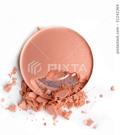 Cosmetic powder brush circle box  31242364