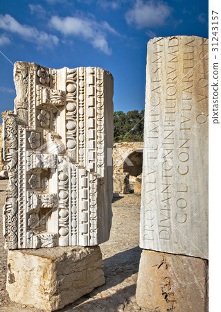 The ruins of Carthage in Tunisia in sunny day 31243157