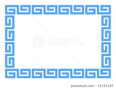 Chinese mark frame - Stock Illustration [31243197] - PIXTA