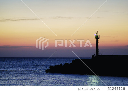 永安漁港日落 31245126