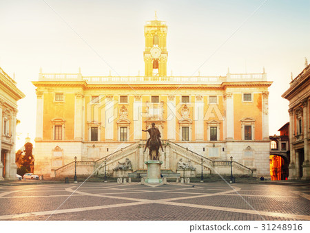 Campidoglio square in Rome, Italy Campidoglio square in Rome, Italy 31248916