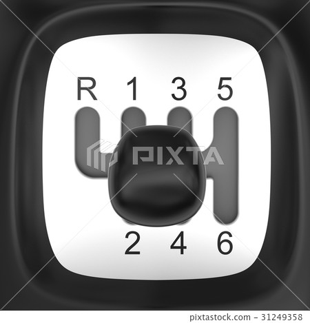 Manual gearshift 31249358