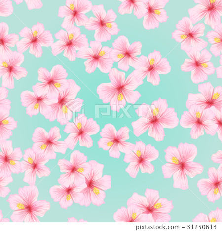 Pink flower, sakura seamless pattern. Japanese Pink flower, sakura seamless pattern. Japanese 31250613
