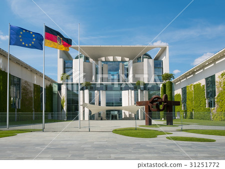 The German Chancellery building in Berlin 31251772