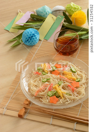 Tanabata Decorations and Soup Tanabata Decorations and Soup 31254582