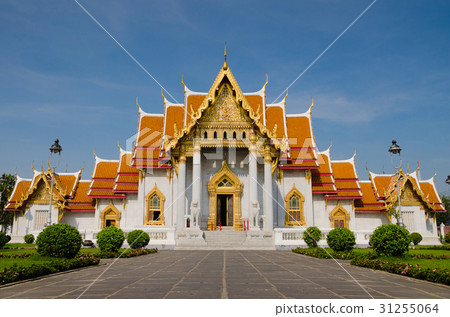 The Marble Temple A Landmark of Bangkok, Thailand. The Marble Temple A Landmark of Bangkok, Thailand. 31255064