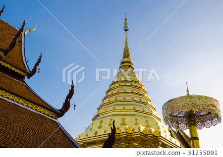 Wat Phrathat Doi Suthep Is Landmark of Chiangmai. Wat Phrathat Doi Suthep Is Landmark of Chiangmai. 31255091