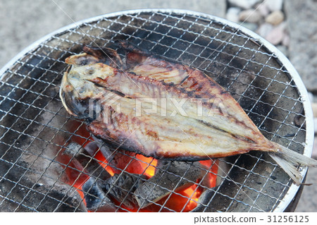 Dried horse mackerel Dried mackerel dried fish bamboo charcoal Dried horse mackerel Dried mackerel dried fish bamboo charcoal 31256125