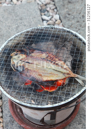 Dried horse mackerel Dried mackerel dried fish bamboo charcoal Dried horse mackerel Dried mackerel dried fish bamboo charcoal 31256127