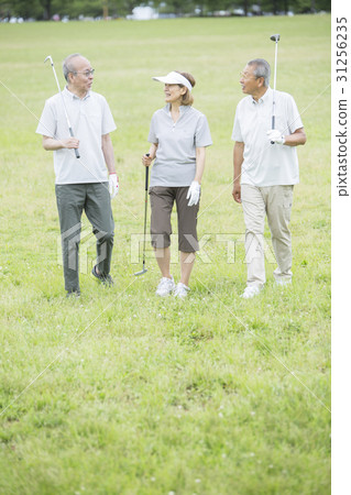 高級高爾夫形象 31256235