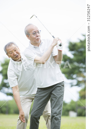 高級高爾夫教學形象 31256247