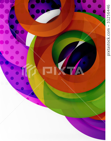 Circle background design Circle background design 31256446