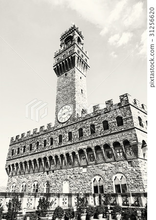 Palazzo Vecchio, Florence, Italy, colorless Palazzo Vecchio, Florence, Italy, colorless 31256620