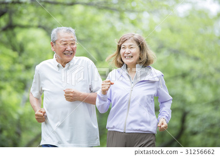 高級夫婦慢跑 31256662