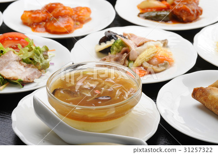 Chinese food small dish set 31257322