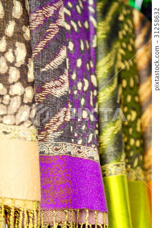 accessory colorfull    scarf    and headscarf 31258632