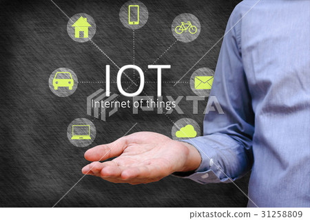 Internet of things (IoT) concept. Internet of things (IoT) concept. 31258809
