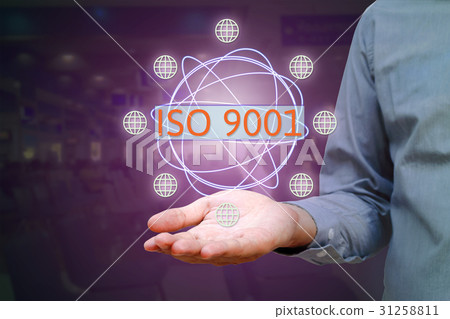 ISO 9001 standard for quality management. 31258811