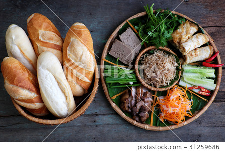 Vietnamese food, banh mi thit 31259686