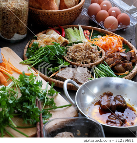 Vietnamese food, banh mi thit Vietnamese food, banh mi thit 31259691