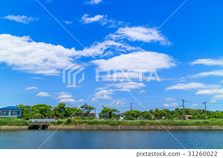 Chiba Prefecture Ichinomiya-machi around Ichinomiya River Chiba Prefecture Ichinomiya-machi around Ichinomiya River 31260022