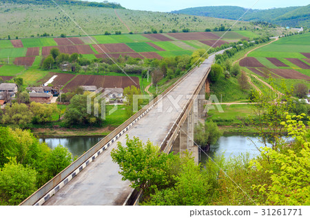 Bridge over Dnister river, Ukraine 31261771