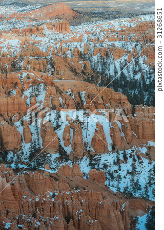 Bryce Canyon in the winter, Utah USA 31268651