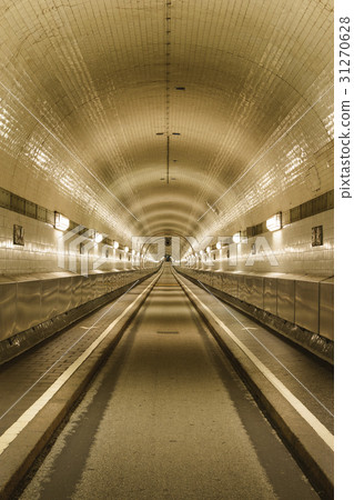 St- Pauli Elbe tunnel, Hamburg, Germany 31270628