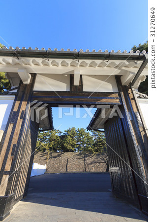 [東京]城市景觀（皇家櫻花門，冬季版） 31270649