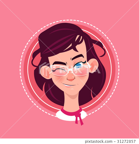 Profile Icon Female Emotion Avatar, Woman Cartoon Profile Icon Female Emotion Avatar, Woman Cartoon 31272857