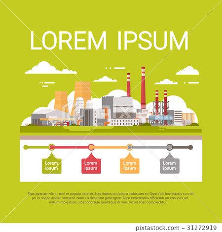 Nature Pollution Plant Pipe Dirty Waste Air And 31272919