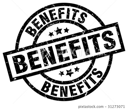 benefits round grunge black stamp benefits round grunge black stamp 31273071