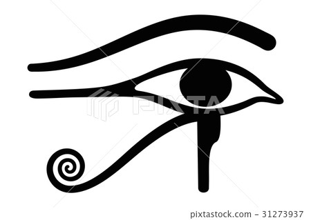 Wedjat. Eye of Horus. Ancient Egyptian symbol 31273937