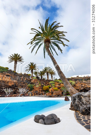 Jameos del Agua pool in volcanic cave, Lanzarote 31274006