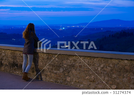 looking at the night valley 31274374