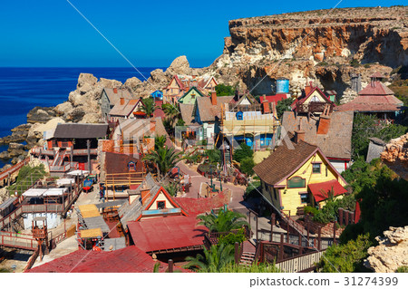 Famous Popeye Village at Anchor Bay, Malta 31274399