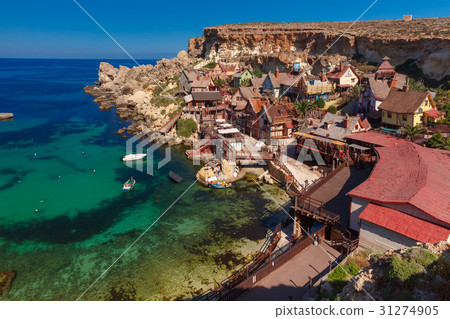 Famous Popeye Village at Anchor Bay, Malta 31274905