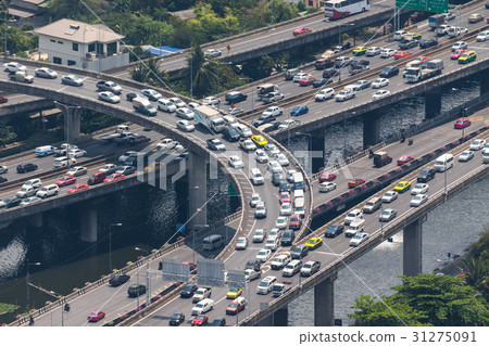 Highway in Bangkok, Thailand 31275091