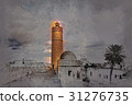 View from the walls of the fortress of Ribat of 31276735