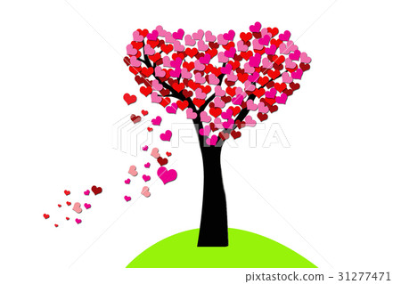 tree of love - Stock Illustration [31277471] - PIXTA