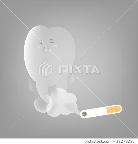 tooth with health problem 31278253