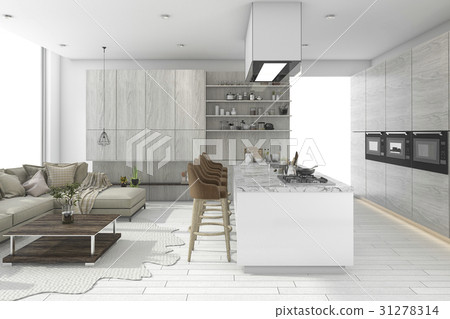 white dining set in wood kitchen and living design white dining set in wood kitchen and living design 31278314