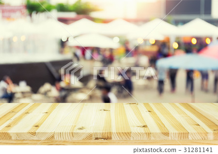 Food Exhibition Blurred 31281141