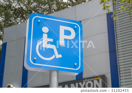 A sign giving directions for Disabled Access. A sign giving directions for Disabled Access. 31282455