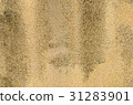 gravel wall surface with stains 31283901