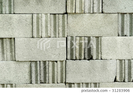 brick block surface is stacked against brick block surface is stacked against 31283906