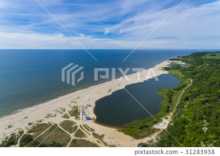 The beach, view from above The beach, view from above 31283938