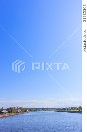 Ichinomiya River周圍的千葉縣一宮町 Ichinomiya River周圍的千葉縣一宮町 31285308