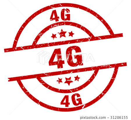 4g round red grunge stamp 4g round red grunge stamp 31286155